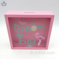 Tirelires en bois DREAM BIG Tirelire Mignonnes